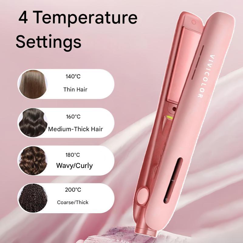 VIVICOLOR HairStrait PRO - Portable Hair Straightener